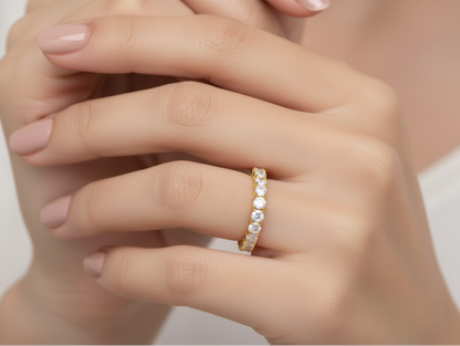 Anillo Lumière Moissanita