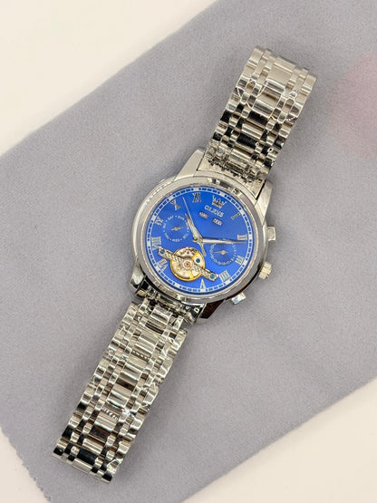 Reloj Automático Azul- 3BAR