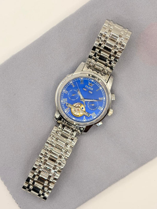 Reloj Automático Azul- 3BAR