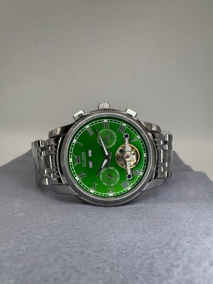 Reloj Automático Verde - 3BAR