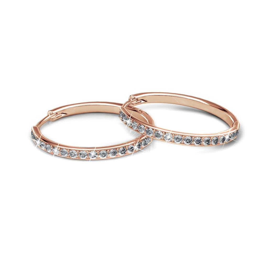 Pendientes Rose Crystal